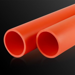 Orange MPP pipes